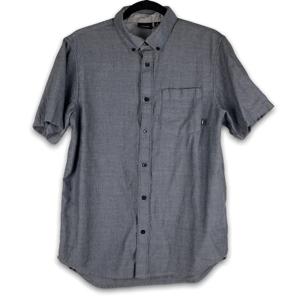 Vans Off The Wall | Short Sleeve Button Up Shirt Size Small - Picture 1 of 9